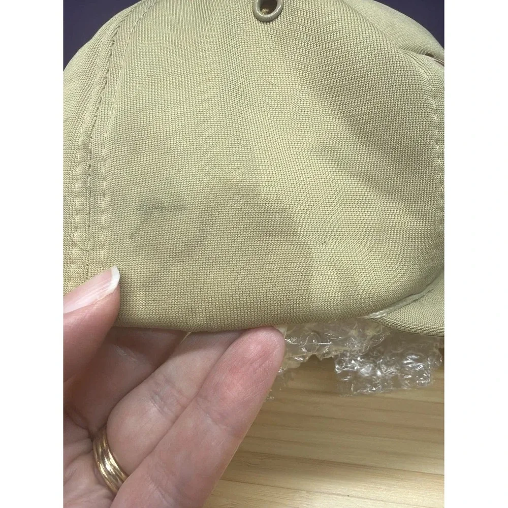 Vintage Browning Firearms Snapback Cap Hat Tan Khaki One Size Korea